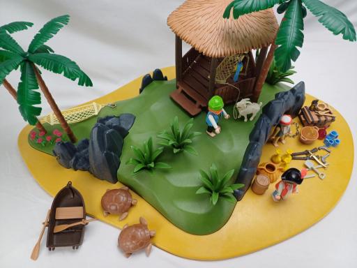 PLAYMOBIL 3799 ISLA PIRATA (AÑO 1991 - 1999) [5]