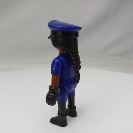 PLAYMOBIL MUJER POLICIA MUÑECO CLICK ( REGRESO AL FUTURO) [1]