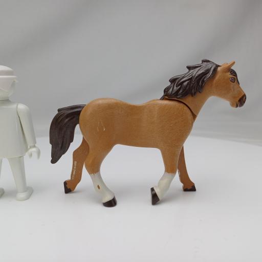 PLAYMOBIL CABALLO  MARRON MOD091 [1]