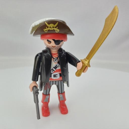 PLAYMOBIL MUÑECO CLICK PIRATA MOD077