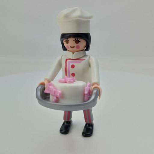 PLAYMOBIL SERIE 12 CHICAS COCINERA [1]