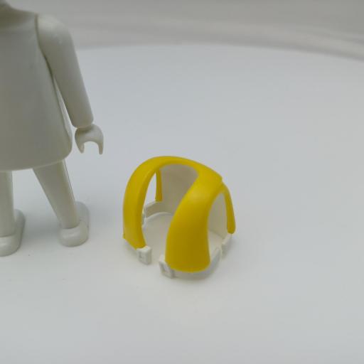 PLAYMOBIL CHALECO AMARILLO BLANCO