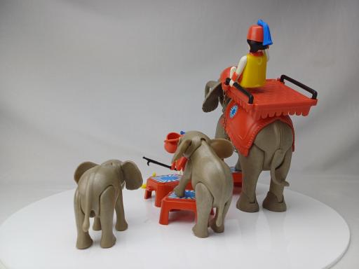 ​PLAYMOBIL 3519 ELEFANTES DEL CIRCO  (AÑO 1980-1988) [4]