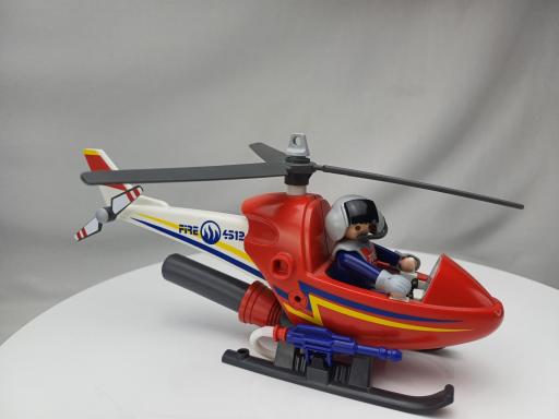 PLAYMOBIL 70492 HELICOPTERO DE EXTINCION DE INCENDIOS BOMBEROS