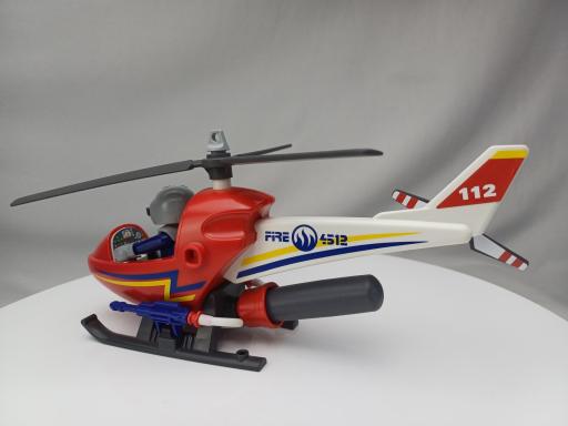 PLAYMOBIL 70492 HELICOPTERO DE EXTINCION DE INCENDIOS BOMBEROS [2]