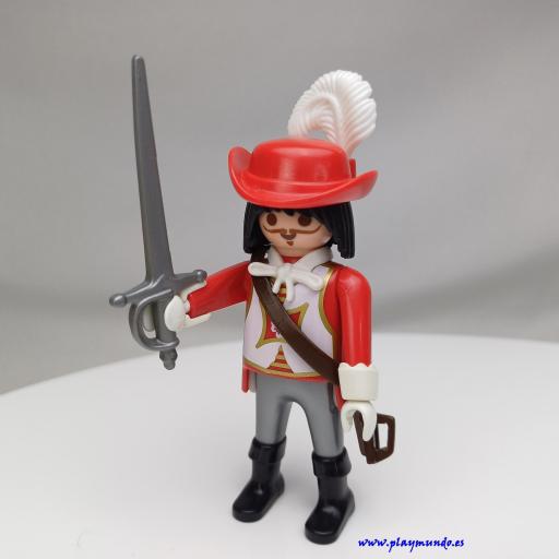 PLAYMOBIL 4627 SPECIAL MOSQUETERO ROJO (AÑO 2004 - 2005) [1]