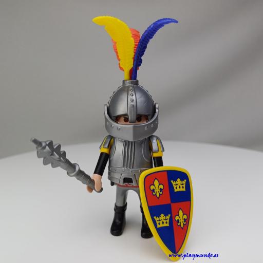 PLAYMOBIL CABALLERO GUERRERO MEDIEVAL MUÑECO CLICK  MOD0957