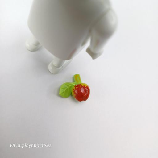 PLAYMOBIL MANZANA COMIDA  FRUTAS ALIMENTACION 