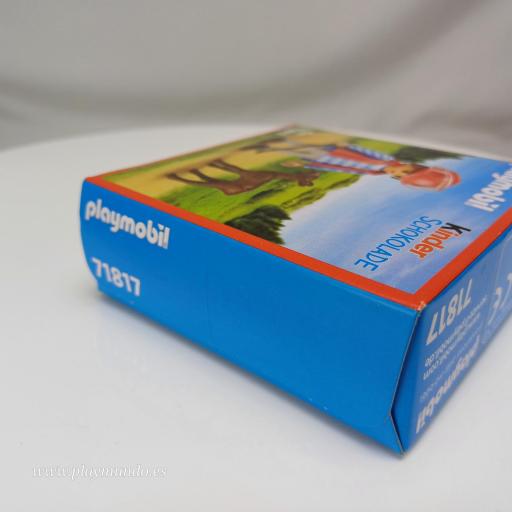 PLAYMOBIL 71817 EDICION CHOCOLATE KINDER , TRABAJADOR FORESTAL [1]