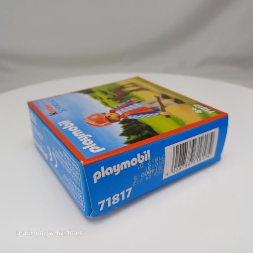 PLAYMOBIL 71817 EDICION CHOCOLATE KINDER , TRABAJADOR FORESTAL [2]