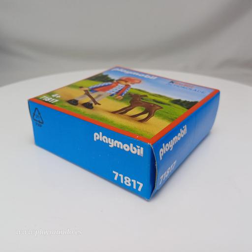 PLAYMOBIL 71817 EDICION CHOCOLATE KINDER , TRABAJADOR FORESTAL [3]
