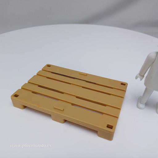 PLAYMOBIL PALET CONSTRUCCION TRANPORTE DE CARGAS
