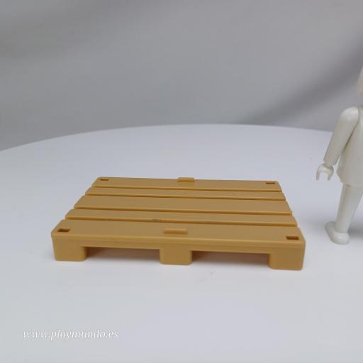 PLAYMOBIL PALET CONSTRUCCION TRANPORTE DE CARGAS [2]