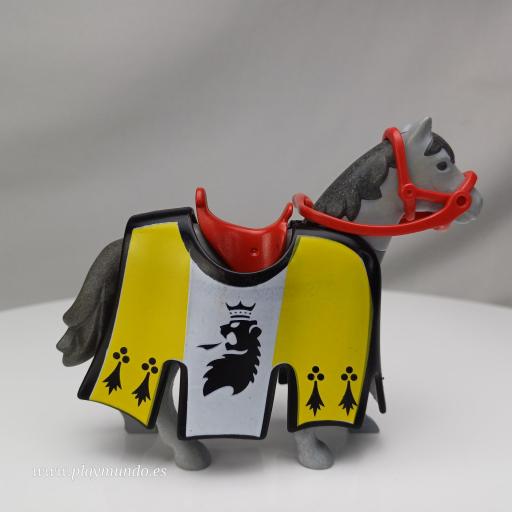 ​PLAYMOBIL CABALLO  MEDIEVAL  mod3957