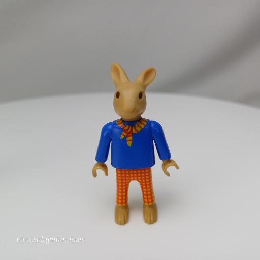 PLAYMOBIL NIÑO CONEJO MUÑECO CLICK  