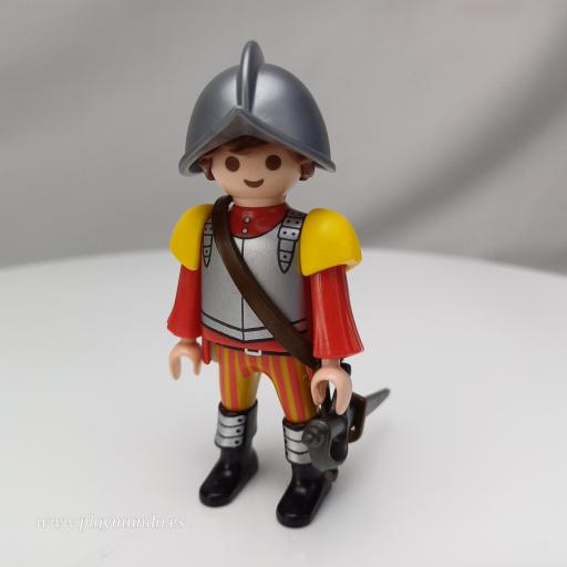 PLAYMOBIL CONQUISTADOR ESPAÑOL MUÑECO CLICK  MOD0998