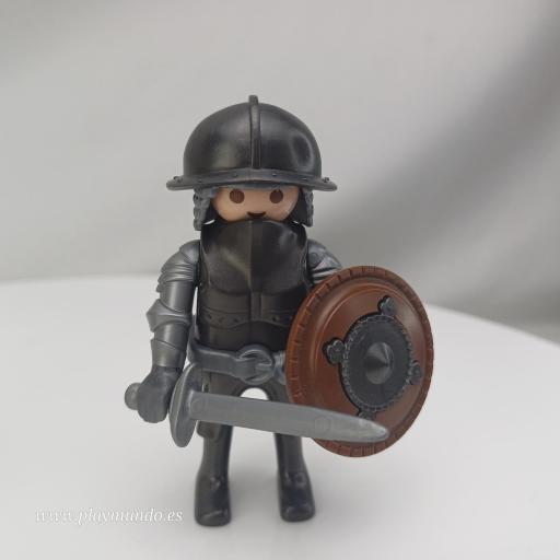 PLAYMOBIL GUERRERO CABALLERO MEDIEVAL MUÑECO CLICK  MOD0975