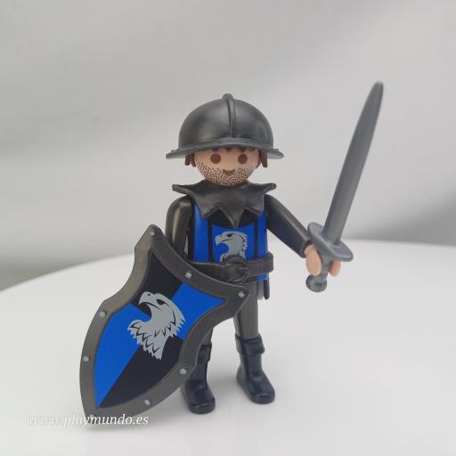 PLAYMOBIL GUERRERO CABALLERO MEDIEVAL MUÑECO CLICK  MOD0976