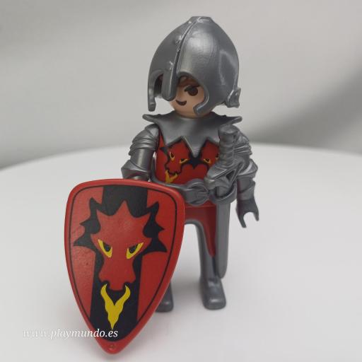 PLAYMOBIL GUERRERO CABALLERO MEDIEVAL MUÑECO CLICK  MOD0980