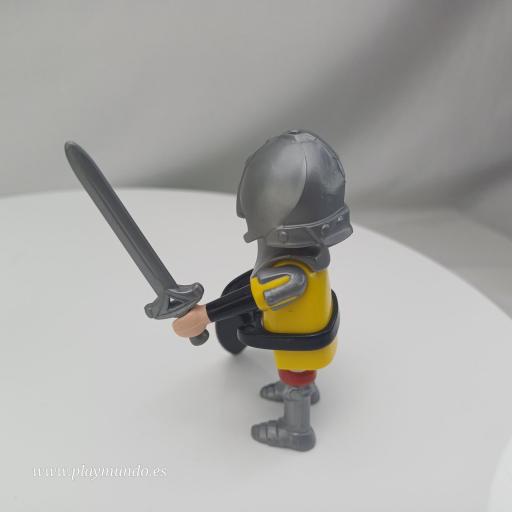 PLAYMOBIL GUERRERO CABALLERO MEDIEVAL MUÑECO CLICK  MOD0984 [1]