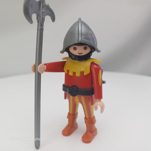PLAYMOBIL GUERRERO CABALLERO MEDIEVAL MUÑECO CLICK  MOD0996 [0]