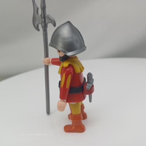 PLAYMOBIL GUERRERO CABALLERO MEDIEVAL MUÑECO CLICK  MOD0996 [2]