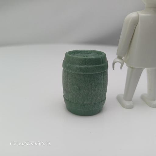 PLAYMOBIL BARRIL VERDE OESTE MEDIEVAL PIRATA