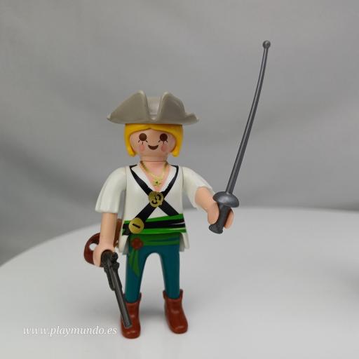 PLAYMOBIL MUJER PIRATA MUÑECO CLICK