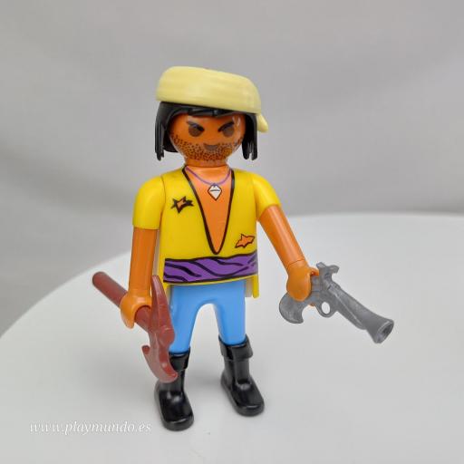 PLAYMOBIL MUÑECO CLICK PIRATA MOD077