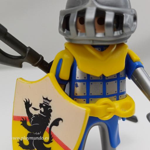 PLAYMOBIL GUERRERO CABALLERO MEDIEVAL MUÑECO CLICK  MOD1002 [1]