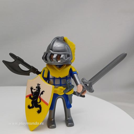 PLAYMOBIL GUERRERO CABALLERO MEDIEVAL MUÑECO CLICK  MOD1002