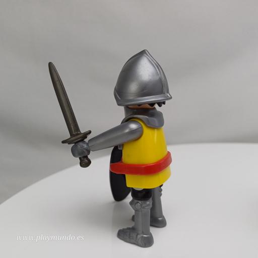 PLAYMOBIL GUERRERO CABALLERO MEDIEVAL MUÑECO CLICK  MOD1005 [1]