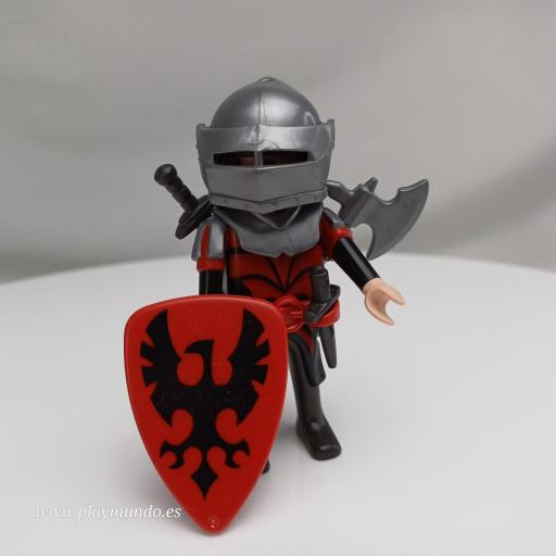 PLAYMOBIL GUERRERO CABALLERO MEDIEVAL MUÑECO CLICK  MOD1008