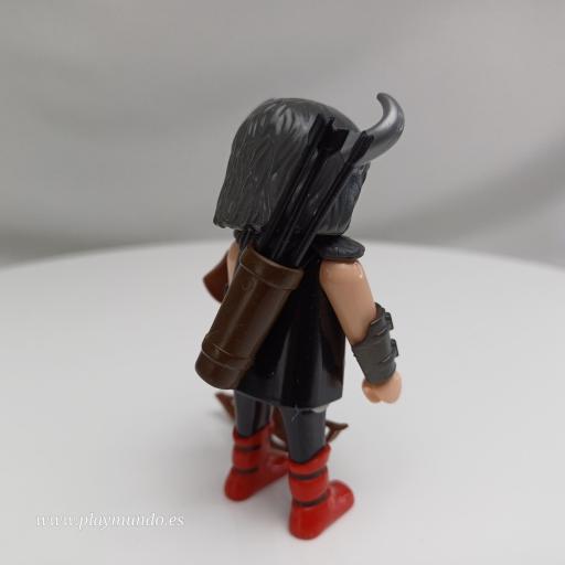 PLAYMOBIL GUERRERO CABALLERO MEDIEVAL MUÑECO CLICK  MOD1009 [1]