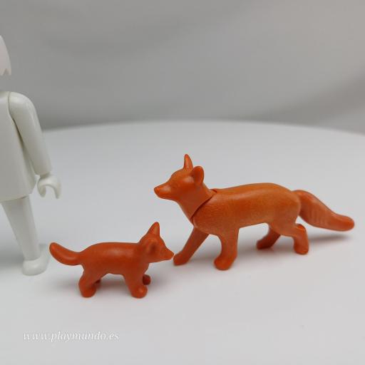 PLAYMOBIL ZORRO CON CRIA ANIMALES