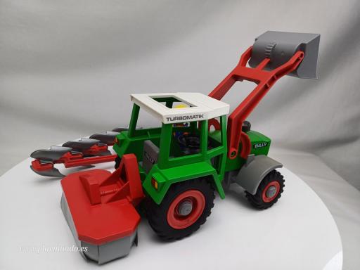 ​PLAYMOBIL 3718  GRANJERO CON TRACTOR (AÑO 1992) [3]