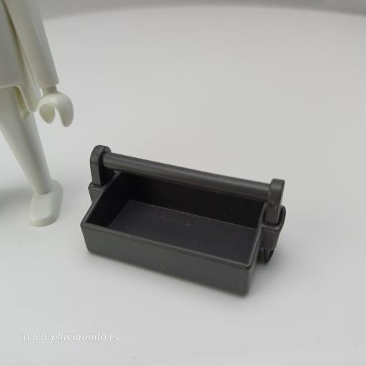 PLAYMOBIL CAJA HERRAMIENTAS GRIS