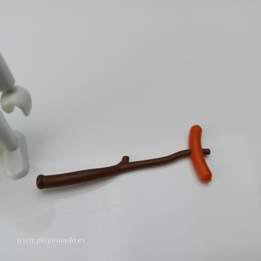 PLAYMOBIL PALO MADERA CON SALCHICHA