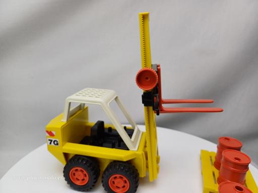 PLAYMOBIL 3506 CARRETILLA ELEVADORA (AÑO 1980 - 1997) [1]