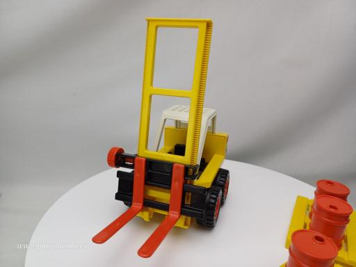PLAYMOBIL 3506 CARRETILLA ELEVADORA (AÑO 1980 - 1997) [2]