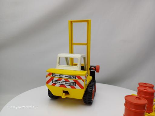 PLAYMOBIL 3506 CARRETILLA ELEVADORA (AÑO 1980 - 1997) [4]