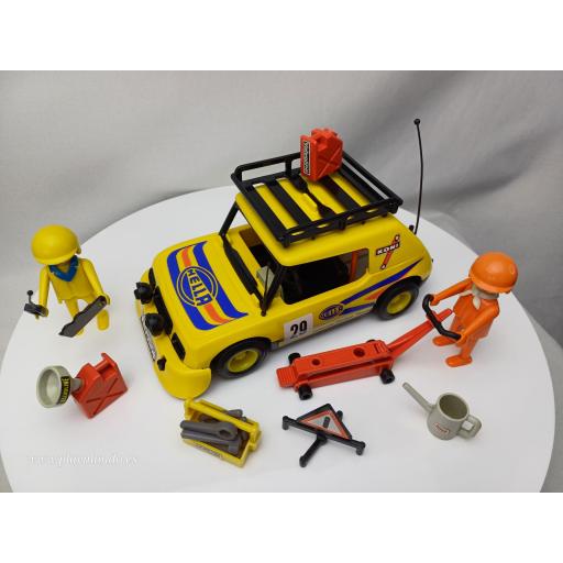 PLAYMOBIL 3524 COCHE RALLY CARRERAS (AÑO 1980 - 1993) [0]