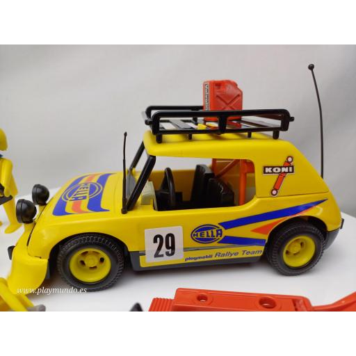 PLAYMOBIL 3524 COCHE RALLY CARRERAS (AÑO 1980 - 1993) [3]