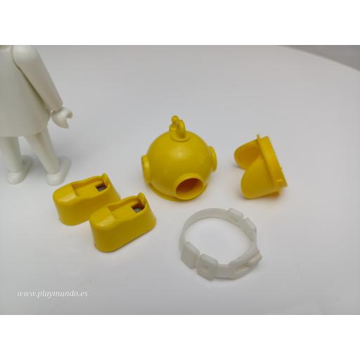 PLAYMOBIL EQUIPO BUZO ESCAFANDRA SUBMARINISTA 