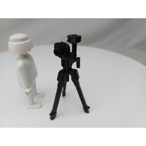 PLAYMOBIL CAMARA FOTOS CON TRIPODE PRIMERA EPOCA