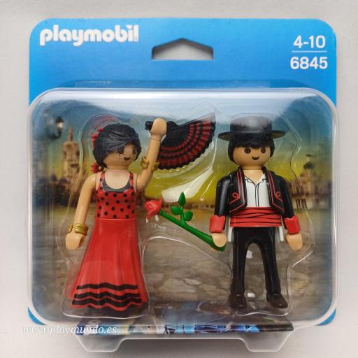 PLAYMOBIL 6845 DUO PACK BAILARINES FLAMENCOS [0]