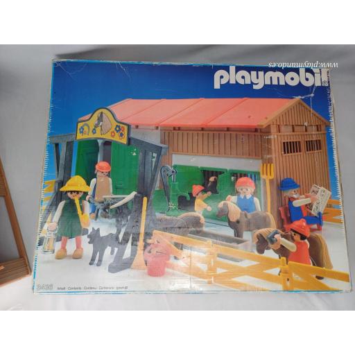 PLAYMOBIL 3436 GRANJA PONIS (VERSION 1 AÑO 1985) [7]