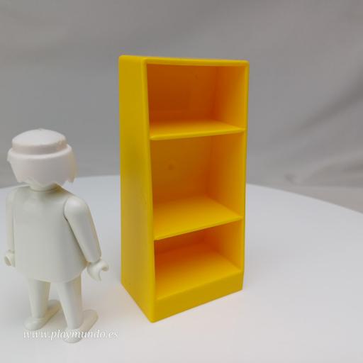 PLAYMOBIL ESTANTERIA AMARILLA