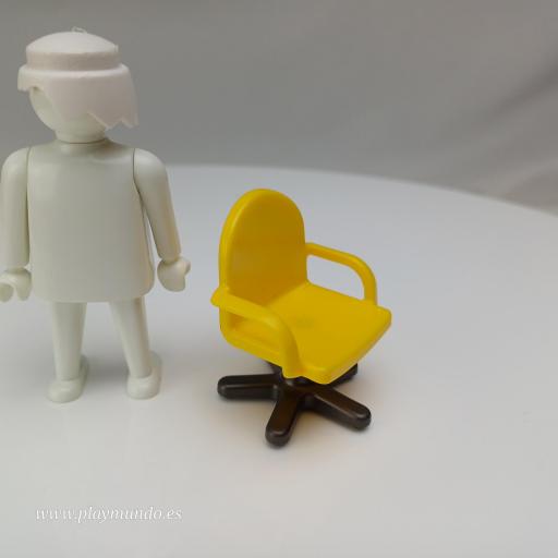 PLAYMOBIL SILLA AMARILLA GRIS  MOD2R