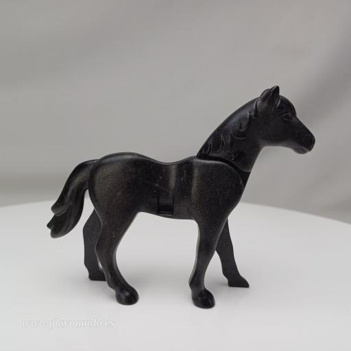 PLAYMOBIL CABALLO NEGRO mod058